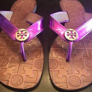 Tory Burch Thora purple sandals 8M
